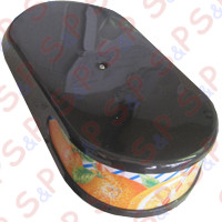 COPERCHIO COMPLETO NERO CON LUCE MT GL/UL