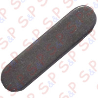 FEATHER KEY ST. STEEL C40 6x6x25 mm