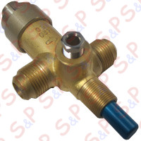 RUBINETTO DI SICUREZZA 3/8"-3/8"
