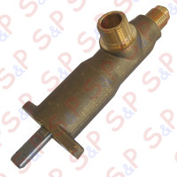 RUBINETTO VAPORE M39 ( USCITA VAPORE PERPENDICOLARE)