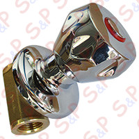 "RUB. DI ARRESTO ECO TIPO DRITTO 1/2"" PER ACQUA CALDA"