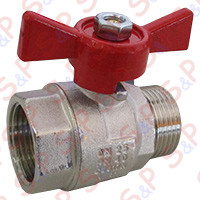 "RUBINETTO SFERA F1"" C/GIUNTO RICAMB"