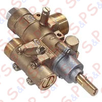 RUBINETTO GAS 23S VALV.FL.ORIZ. 9X1