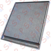 PLATE GRILL STRIPED 350X400X30 MM