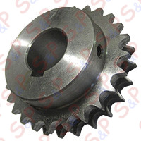 STAINLESS STEEL PINION Z25 3/8""D.BM/2(S2K80)