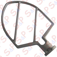 SPATULA STAINLESS STEEL MIXER 5L