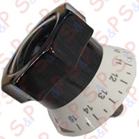 MANOPOLA GRADUATA NERA CON PERNO