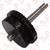 DOUBLE GEAR WITH SHAFT