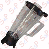 BICCHIERE POLICARBONATO 1.5L CON LAME