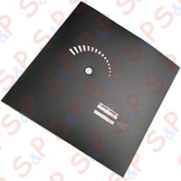 TARGA COMANDI NERA MANOPOLA