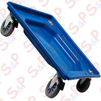 CART FOR RACKS WITH BRAKE