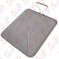 MESH FALSE BOTTOM COMPLETE 340x305 mm