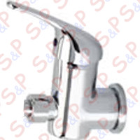 "MONOHOLE MIXER WITH CLINICAL LEVER 3/8"""