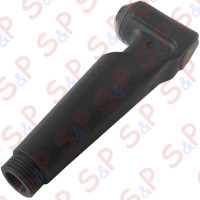 DOCCETTA FORNO NERA- GRIGIA A PULSANTE