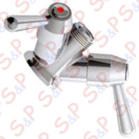 MONOBLOCK MIXER TAP WITH 1/4 TURN HANDLE