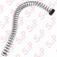 SILVER SPRING WITH BLACK PLASTIC PROTECTION