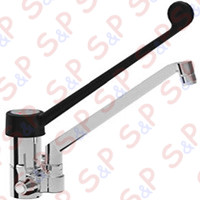 MONOHOLE MIXER WITH CLINICAL LEVER